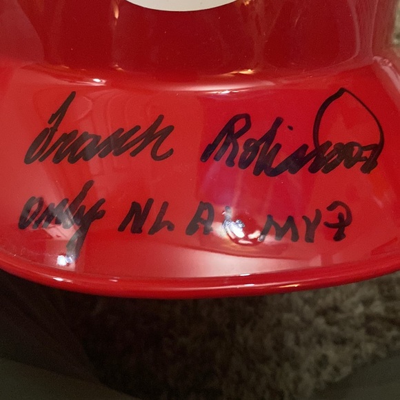 full size autographed Reds helmet - Picture 6 of 6